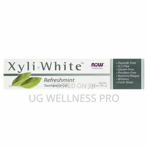 Now Food Solutions Xyliwhitetm Toothpaste Gel, Refreshmint, 181g