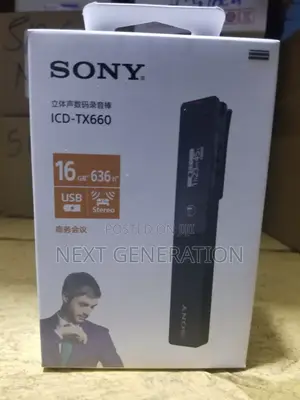 Sony Voice Recorder Tx660