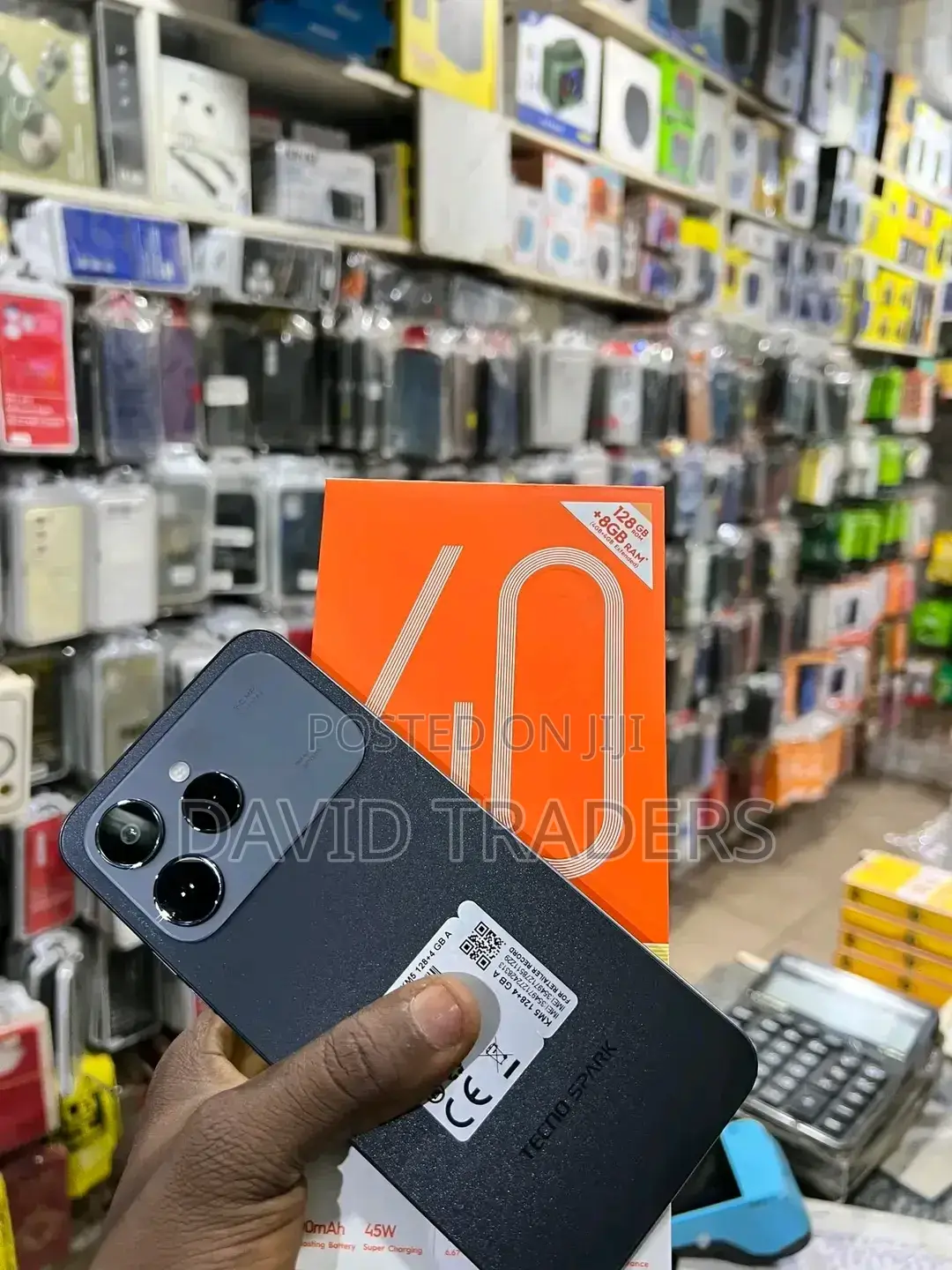 New Tecno Spark 40 256 GB Black