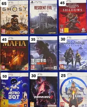 Ps5 Games on CDS or Discs at Very Low Prices