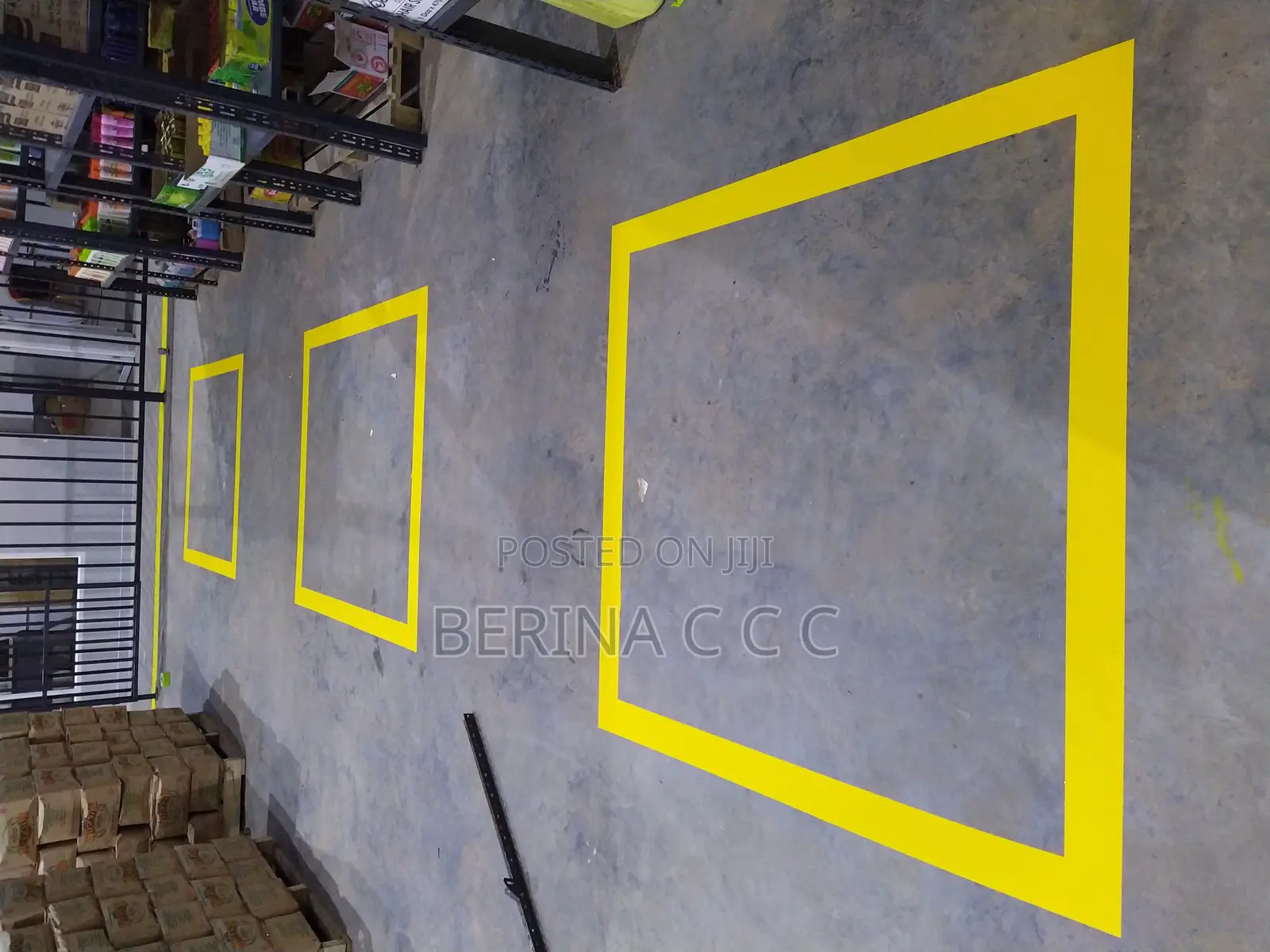 Warehouse Marking and Demarcation