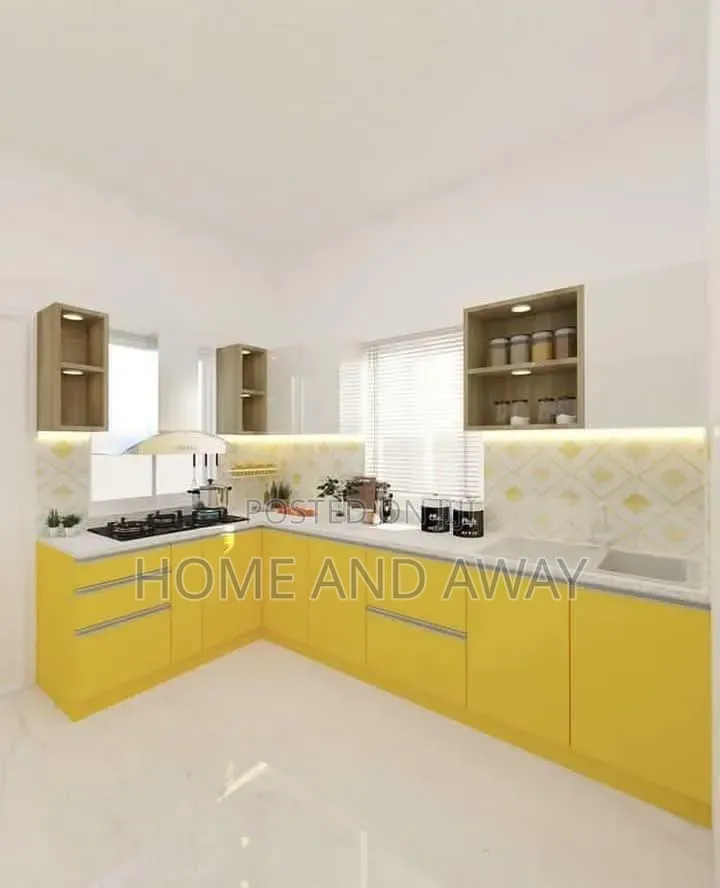 Kitchen Cabinets Depot in Kampala From 810,000/- Per Running Meter