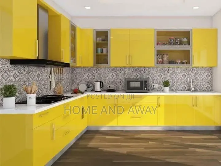 Kitchen Cabinets of All Characters From 930,000/- Per Running Meter