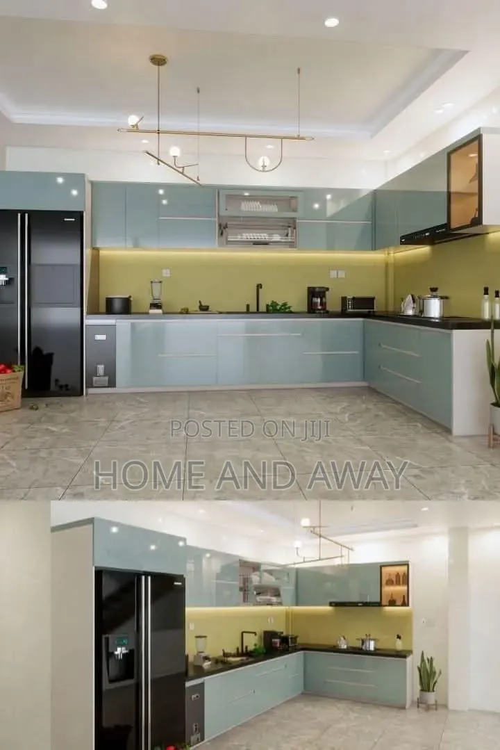 Kitchen Cabinets of All Characters From 930,000/- Per Running Meter