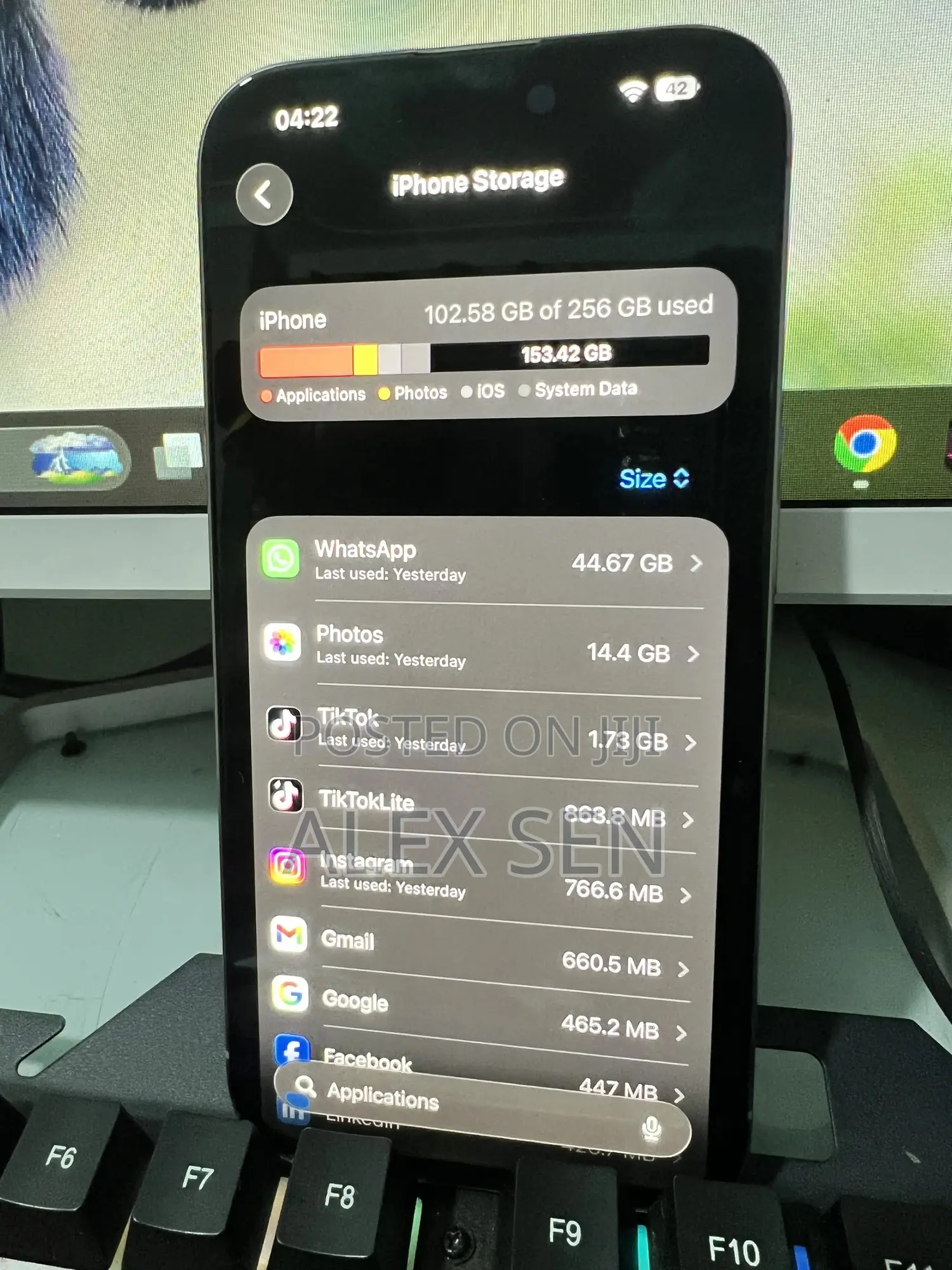 Apple iPhone 15 Pro 256 GB Gray