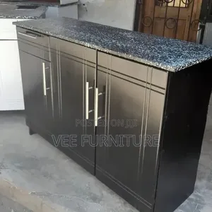 Modern Kitchen Cabinet With Granite Top