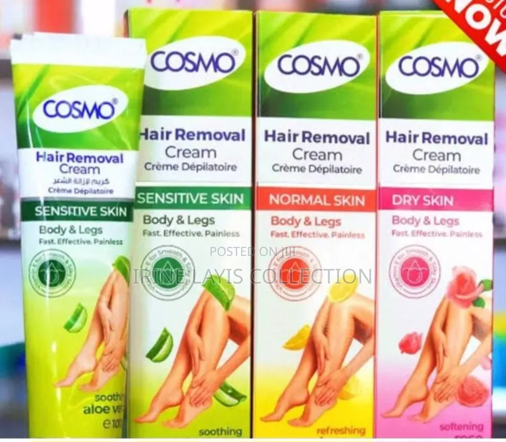 Cosmo Softening Rose Body Hair Removal Creams.