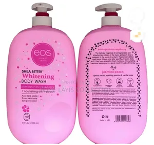 1000ml Bottle of Eos Shea Better Pomegranate Raspberry Body Wash.