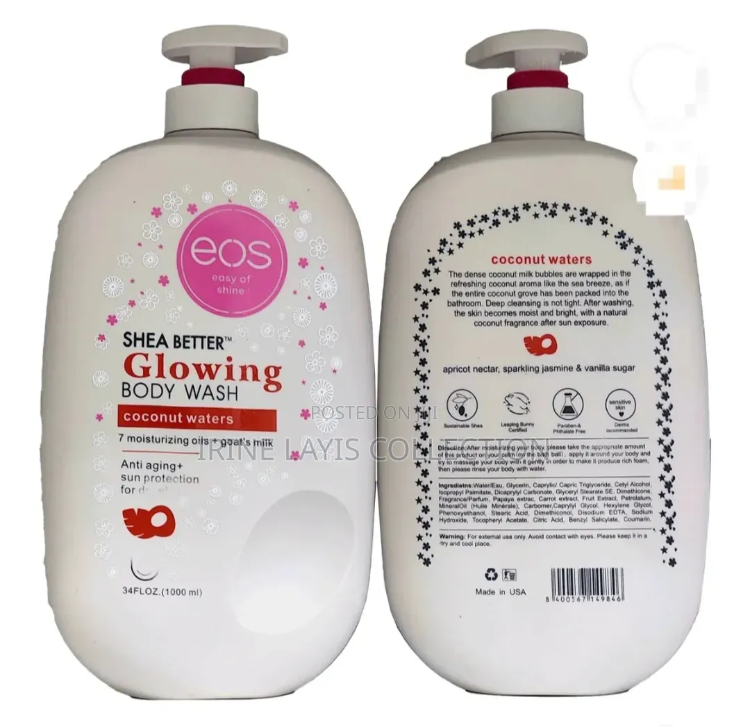 Eos Shea Better Glowing Body Wash