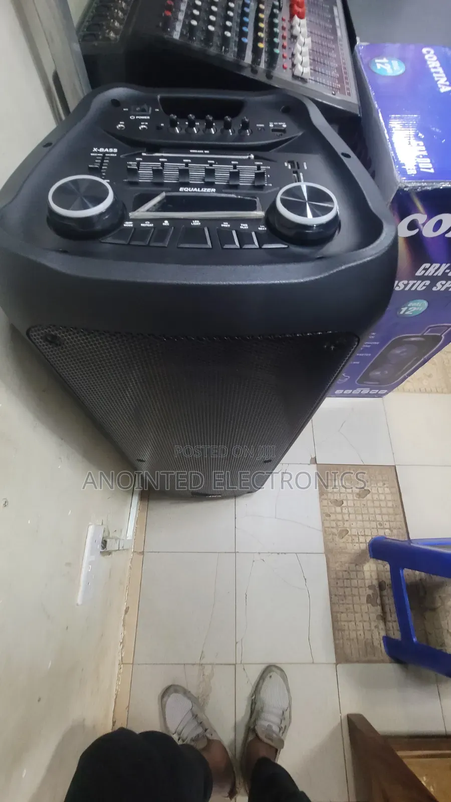 Cortina Rechargeable Movable Speaker 12inches