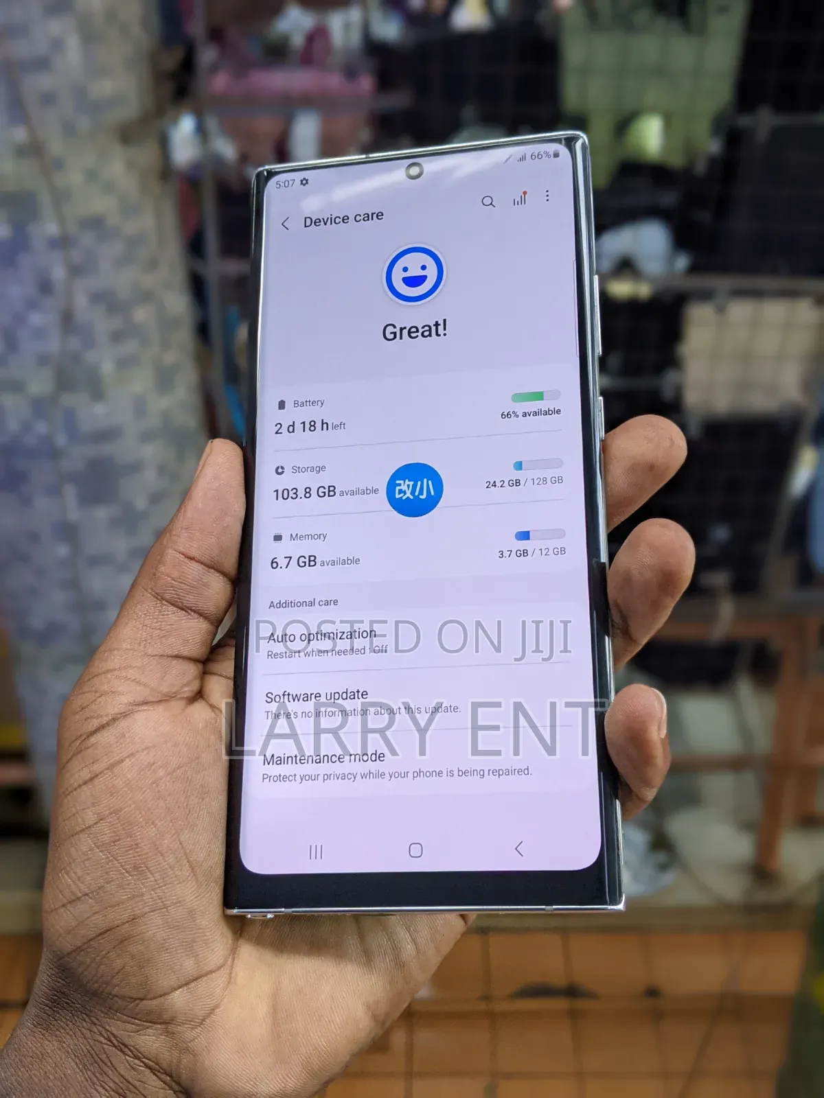 Samsung Galaxy Note 10 Plus 5G 512 GB Black