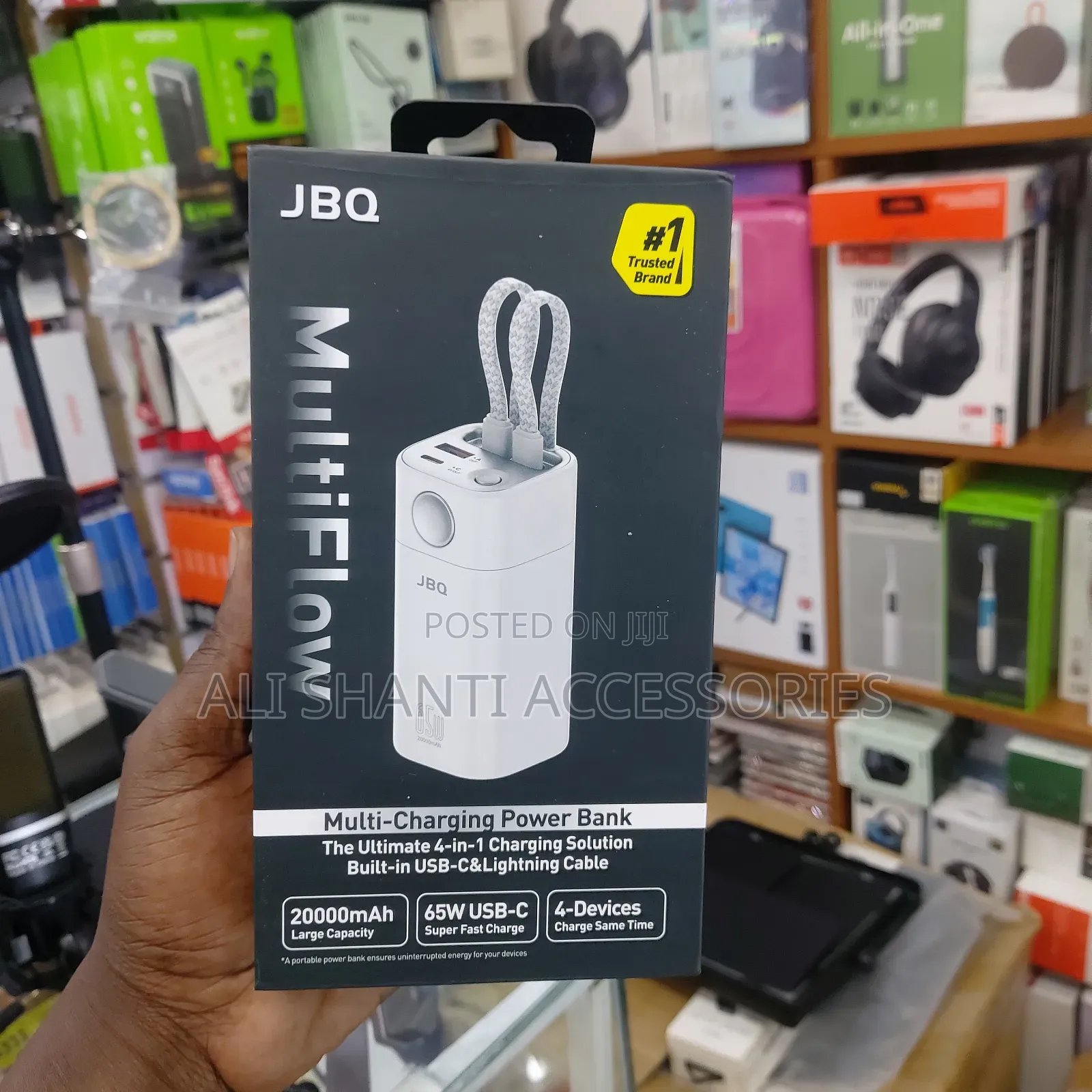 65w JBQ Multi-Flow 20000mah Power Bank