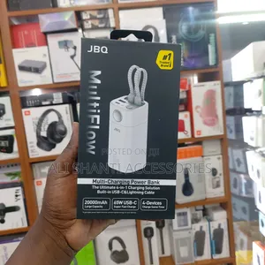 65w JBQ Multi-Flow 20000mah Power Bank