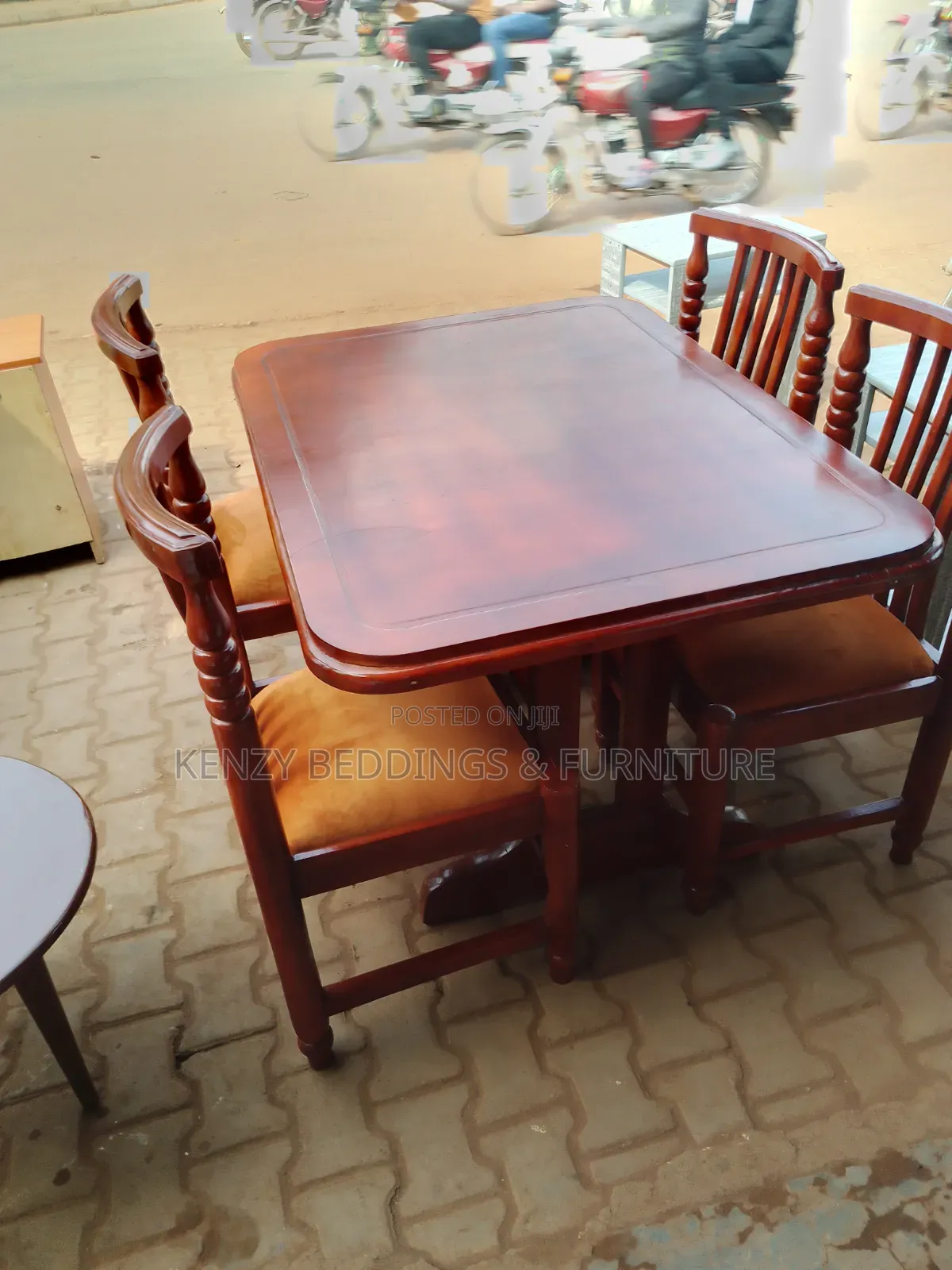 Dinning Table 4 Seater Set ( Brown)