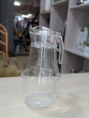 1.8l Liter Glass Water Jug Wholesale With Handle for Water Juice
