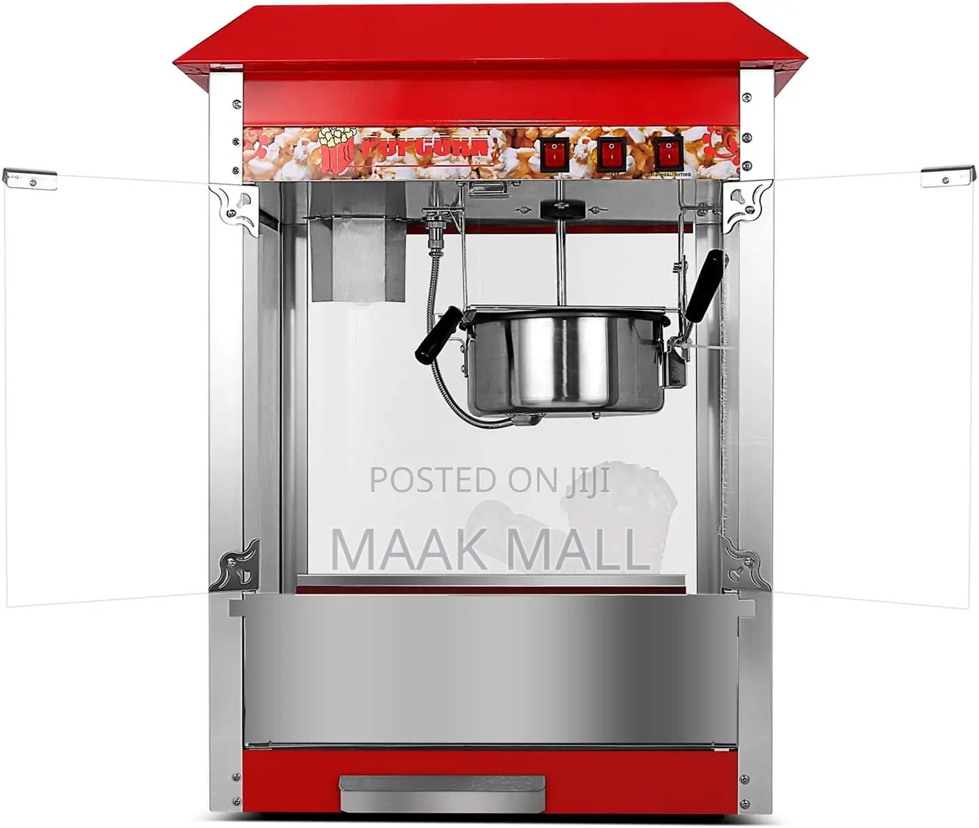 Popcorn Maker Machine, Electric Hot Air Popcorn Poppers