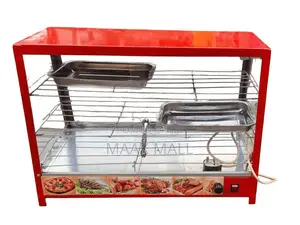 Snack Dislay Warmer Durable Red Color