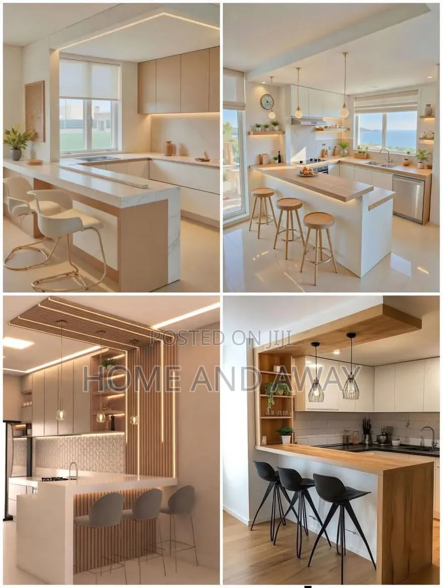 New Kitchen Cabinets From 1,050,000/- Per Running Meter in Any Colour