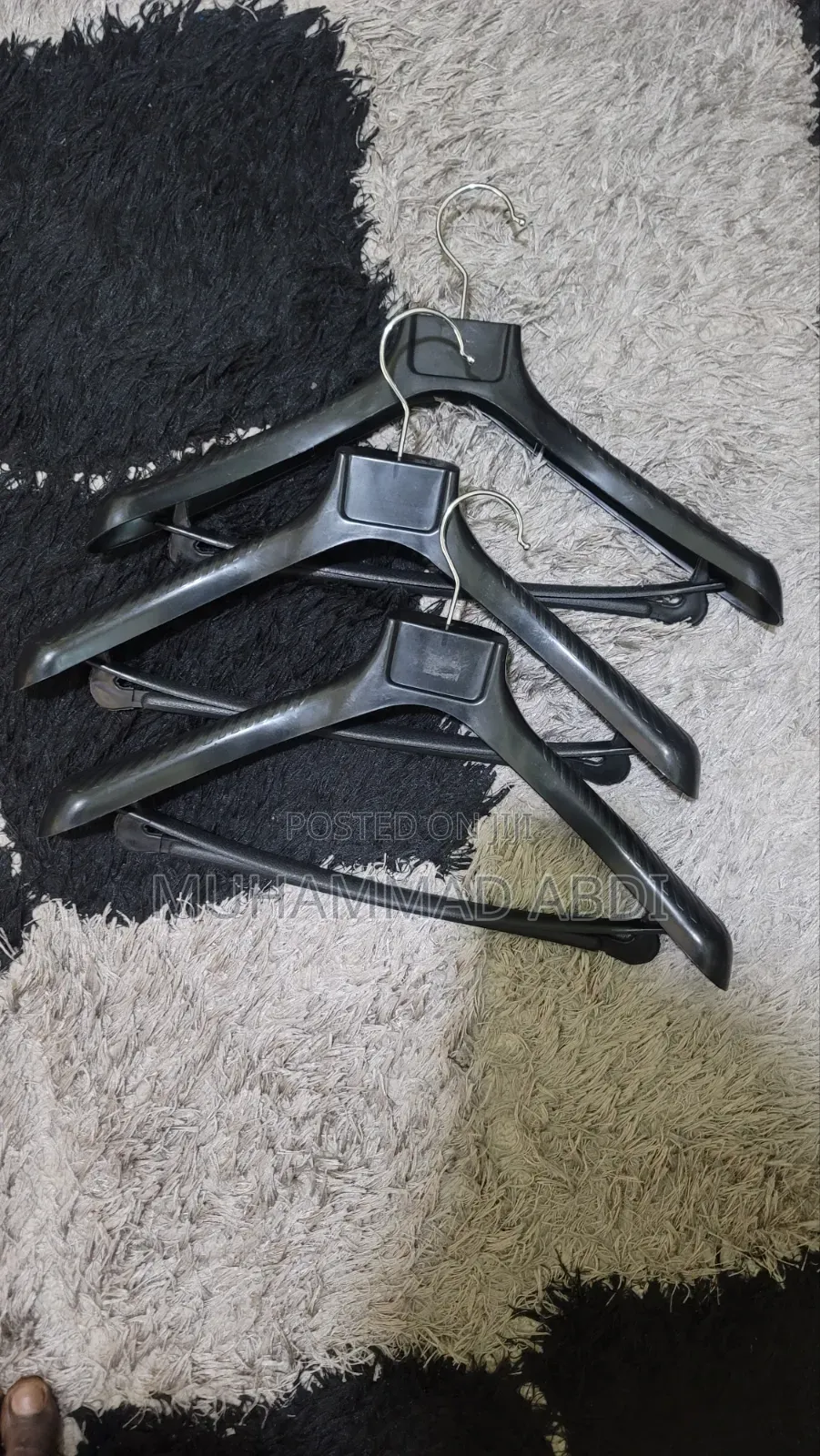 Suit Hangers - 12 Pcs {Coat + Trouser Hanger}