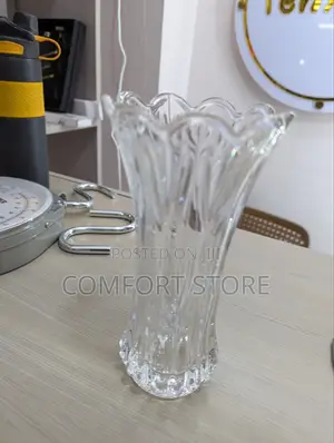 Thickened High Waist Crystal Vases Are Used for Home Decor Weddings