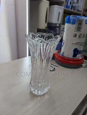 Thickened High Waist Crystal Vases Are Used for Home Decor Weddings