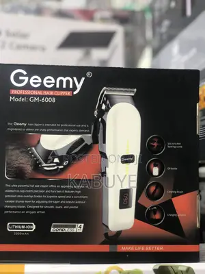 Geemy Rechargeable Professional Hair Clipper.