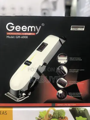 Geemy Rechargeable Professional Hair Clipper.
