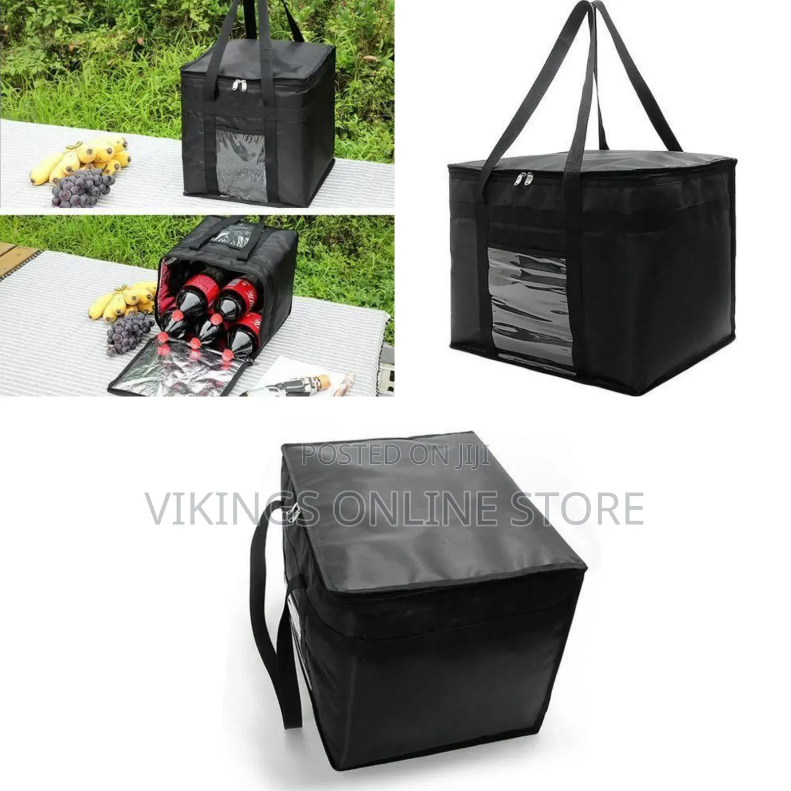 Professional Insulated Food Delivery and Catering Bag - Multicolor