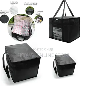 Professional Insulated Food Delivery and Catering Bag - Multicolor