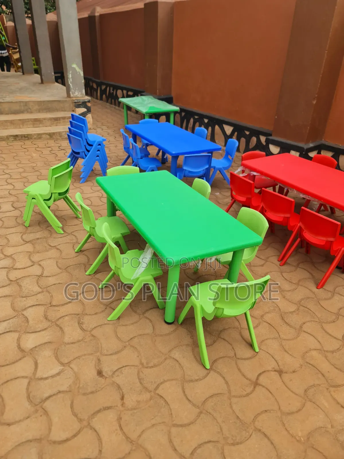 Conquered Kids Plastic Chairs and Table Kids Plastic Chairs and Table