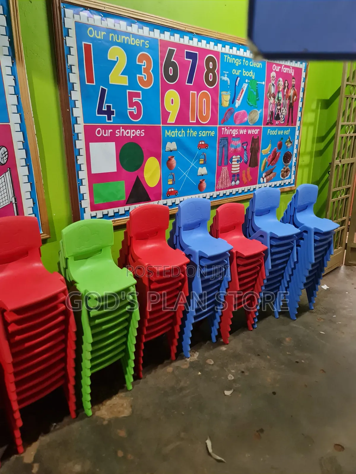 Avenue Blue Kids Chairs Plastic Kids Chairs