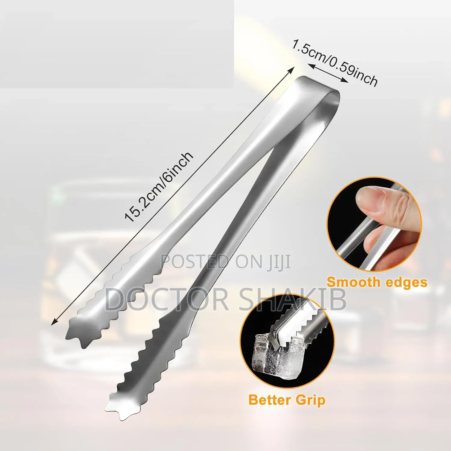 New 2pcs Ice Cube Tongs