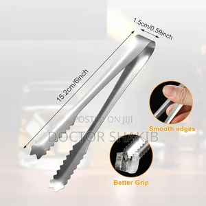 New 2pcs Ice Cube Tongs