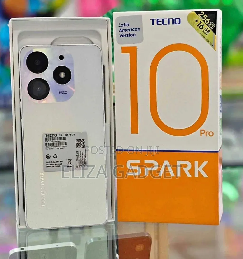New Tecno Spark 10 Pro 256 GB White