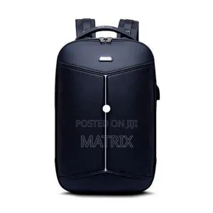 High Capacity Waterproof Anti-Theft Cross Bag With Usb Port -