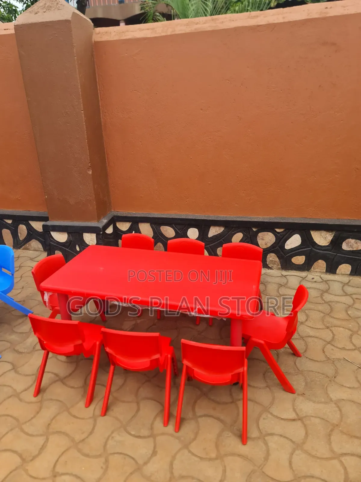 Classic 8pcs Kids Plastic Chairs and Table Kids Plastic Chairs
