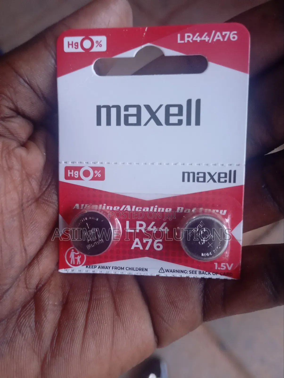 Maxwell Lr44 Batteries