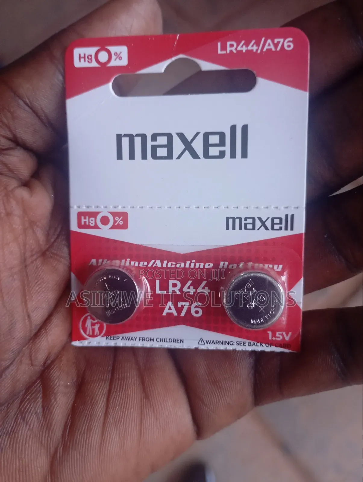 Maxwell Lr44 Batteries