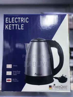Power Crest 2.0l Stainless Steel Electric Kettle.