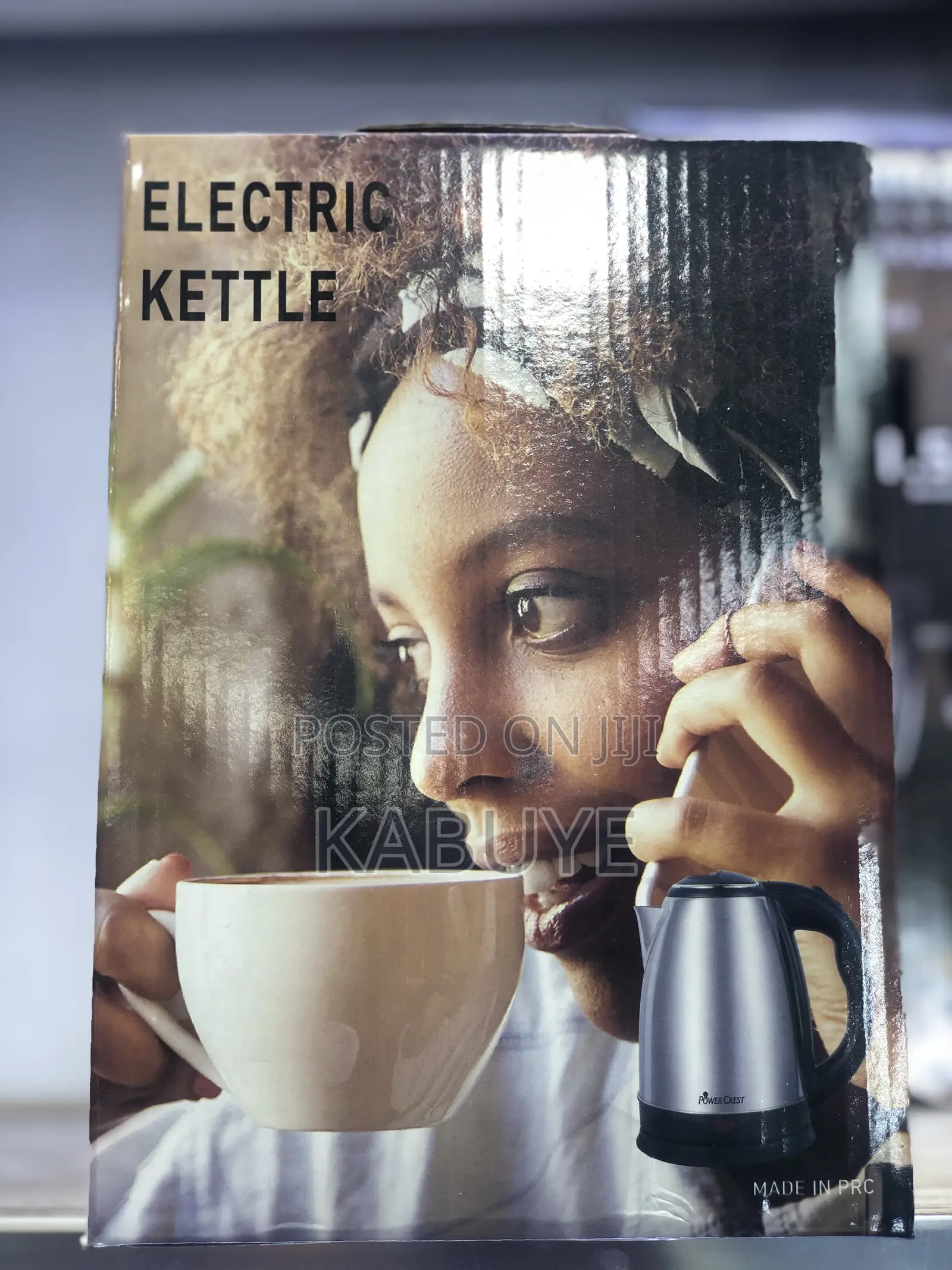 Power Crest 2.0l Stainless Steel Electric Kettle.