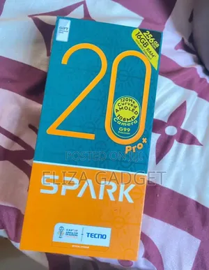 New Tecno Spark 20 Pro Plus 256 GB
