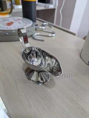 Stainless Steel Steak Black Pepper Sauce Boat for Hotel