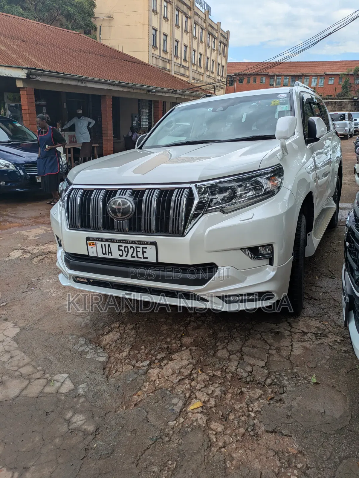 Toyota Land Cruiser Prado 2017 White