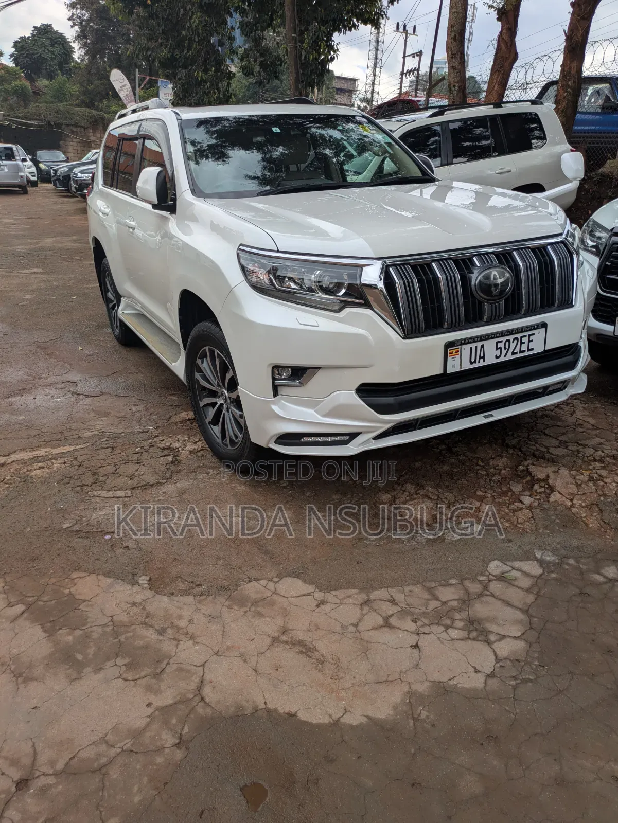 Toyota Land Cruiser Prado 2017 White