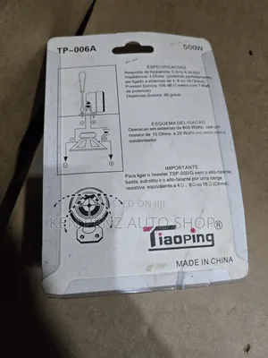 Tiaoping High Efficiency Audio Mini Tweeters