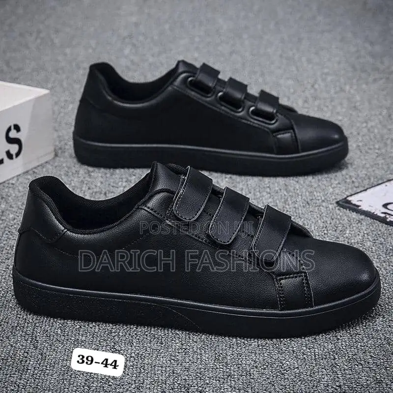 Women White Velcro Casual Sneakers