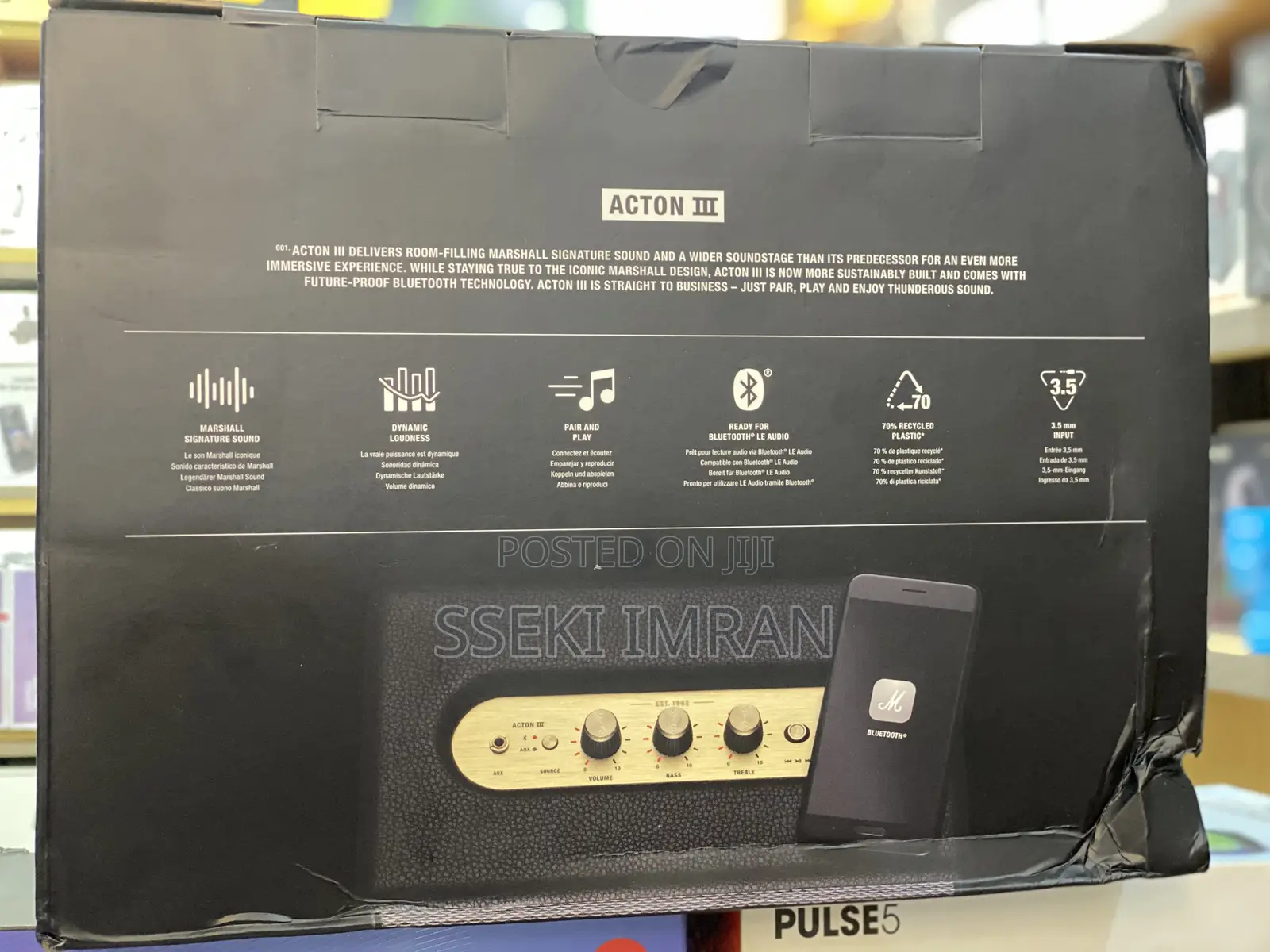 Marshall Emberton 2 Bluetooth Speaker