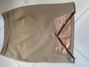 Light Brown Pencil Skirt