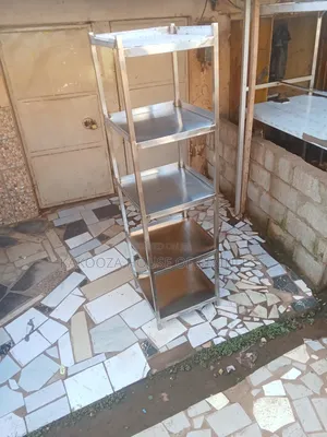 Stainless Rack With Five Shelves