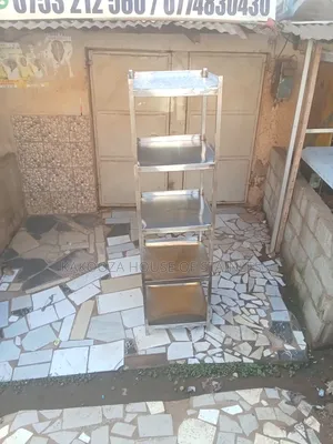 Stainless Rack With Five Shelves
